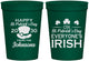 Personalized St Patricks Day 16 oz Stadium Cups - Irish Leprechaun | 200013