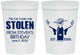 Personalized Birthday 16 oz Stadium Cups - 30th | 20007