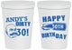 Personalized Birthday 16 oz Stadium Cups - 30th | 20012