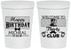 Personalized Birthday 16 oz Stadium Cups - 30th | 20018