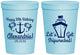 Personalized Birthday 16 oz Stadium Cups - 30th Shipwrecked | 20026