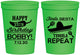 Personalized Birthday 16 oz Stadium Cups - 35th Fiesta Siesta Tequila | 20031