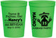Personalized Birthday 16 oz Stadium Cups - 35th Nacho Average Party | 20036