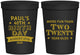 Personalized Birthday 16 oz Stadium Cups - 40th | 20045