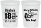 Personalized Birthday 16 oz Stadium Cups - 18th | 20046