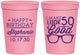 Personalized Birthday 16 oz Stadium Cups - 50th | 20049