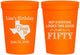 Personalized Birthday 16 oz Stadium Cups - 50th | 20051