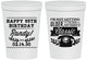 Personalized Birthday 16 oz Stadium Cups - 55th Classic Phone | 20058