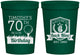 Personalized Birthday 16 oz Stadium Cups - 70th Golf | 20061