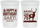 Personalized Birthday 16 oz Stadium Cups - 75th Hunting | 20063
