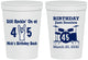 Personalized Birthday 16 oz Stadium Cups - 45th Jam Session | 20069
