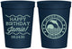 Personalized Birthday 16 oz Stadium Cups - 25th Dolphins | 20077