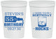 Personalized Birthday 16 oz Stadium Cups - 55th | 20090
