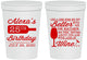 Personalized Birthday 16 oz Stadium Cups - 25th Wine | 20099