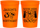 Personalized Birthday 16 oz Stadium Cups - 30th Halloween | 20112