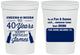 Personalized Birthday 16 oz Stadium Cups - Cheers Beers To 40 Years | 20165
