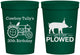 Personalized Birthday 16 oz Stadium Cups - 30th Get Plowed | 20166