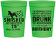 Personalized Birthday 16 oz Stadium Cups - 75th | 20195