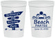 Personalized Birthday 16 oz Stadium Cups - 65th Beach | 20210