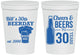 Personalized Birthday 16 oz Stadium Cups - 30th | 20215
