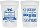Personalized Birthday 16 oz Stadium Cups - Cheers Beers To 40 Years | 20216