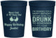 Personalized Birthday 16 oz Stadium Cups - 40th | 20237