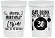 Personalized Birthday 16 oz Stadium Cups - 30th | 20240
