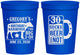 Personalized Birthday 16 oz Stadium Cups - 30th | 20248