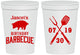 Personalized Birthday 16 oz Stadium Cups - Barbeque Bbq | 20253