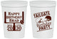 Personalized Birthday 16 oz Stadium Cups - Football | 20256