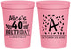 Personalized Birthday 16 oz Stadium Cups - 40th | 20258
