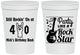 Personalized Birthday 16 oz Stadium Cups - 40th Rock Star | 20266