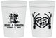 Personalized Wedding 16 oz Stadium Cups - Mr And Mrs Skeleton | 204