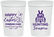 Personalized Easter 16 oz Stadium Cups - Egg Hunting Bunny | 210004