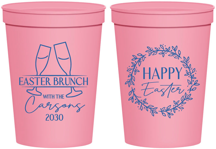 Personalized Easter 16 oz Stadium Cups - Brunch | 210015
