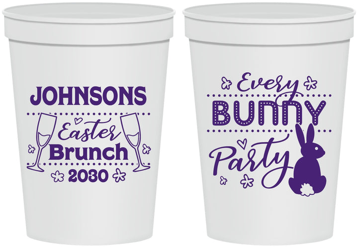 Personalized Easter 16 oz Stadium Cups - Every Bunny Party | 210016