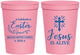 Personalized Easter 16 oz Stadium Cups - Jesus Is Alive | 210027