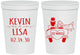 Personalized Wedding 16 oz Stadium Cups - Just Married | 212