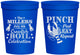 Personalized 4th Of July 16 oz Stadium Cups - Pink Peel Crawfish | 220011