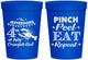 Personalized 4th Of July 16 oz Stadium Cups - Pink Peel Crawfish | 220015