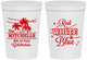 Personalized 4th Of July 16 oz Stadium Cups - Beach Stars Stripes | 220020