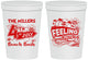 Personalized 4th Of July 16 oz Stadium Cups - Feeling Beachy | 220024