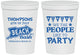Personalized 4th Of July 16 oz Stadium Cups - We The People | 220025