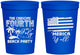 Personalized 4th Of July 16 oz Stadium Cups - Beach Merica Yall | 220027