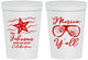 Personalized 4th Of July 16 oz Stadium Cups - Beach Merica Yall | 220028