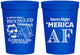 Personalized 4th Of July 16 oz Stadium Cups - Merica Af | 220031