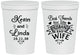 Personalized Wedding 16 oz Stadium Cups - Best Friends | 221