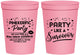 Personalized Awareness 16 oz Stadium Cups - Party Like A Survivor | 230003