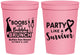 Personalized Awareness 16 oz Stadium Cups - Party Like A Survivor | 230006
