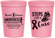 Personalized Awareness 16 oz Stadium Cups - Steps For A Cure | 230014